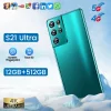 Hot Selling Unlocked Smartphone Wcdma Gsm 5g Network Android Mobile Phones and Cheaper 12gb Ram 512gb Rom Smartphone