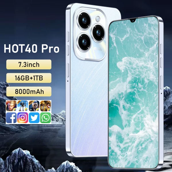 Hot Selling Reno 10 PRO+ Original 7.3 Inch 16GB+1TB Full Display Mobile Phone Cell Phone Smartphone Mobile Phone